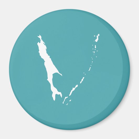 Flagge des Sakhalin-Gebiets Magnet (Vorne)