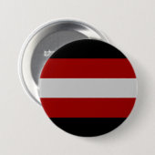 Flagge des Satanismus Button (Vorne & Hinten)