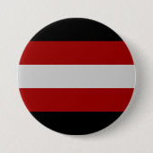 Flagge des Satanismus Button (Vorderseite)