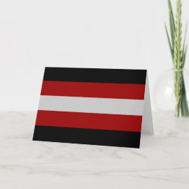 Flagge des Satanismus Karte