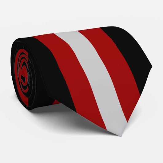 Flagge des Satanismus Krawatte (Gerollt)