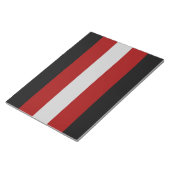 Flagge des Satanismus Notizblock (angewinkelt)