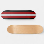 Flagge des Satanismus Skateboard (Horizontal)