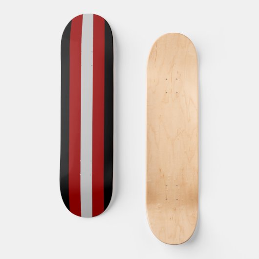 Flagge des Satanismus Skateboard (Vorderseite)