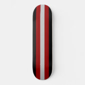 Flagge des Satanismus Skateboard (Vorderseite)