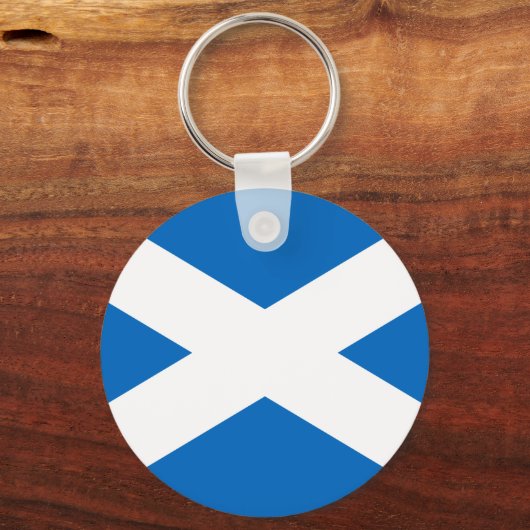 Flagge des Schlüsselanhängers Schottland Schlüsselanhänger (Vorderseite)