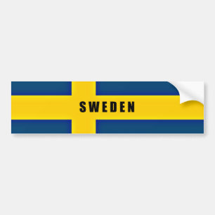 Flagge des schwedischen Autoaufklebers Autoaufkleber