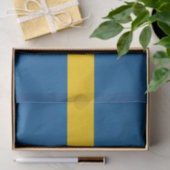 Flagge des schwedischen Papiers Seidenpapier (Geschenk)