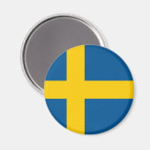Flagge des schwedischen Rundmagazins Magnet (Vorderseite/Rückseite)