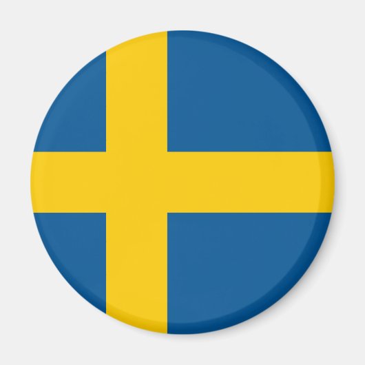 Flagge des schwedischen Rundmagazins Magnet (Vorne)