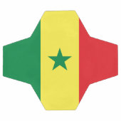 Flagge des Senegal Fußball (Flach)
