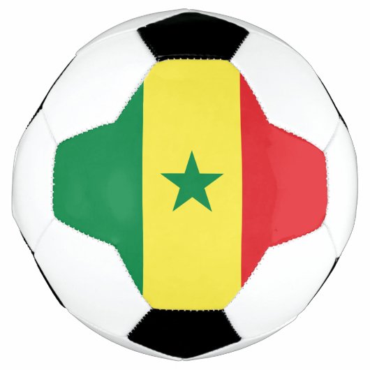 Flagge des Senegal Fußball (Vorderseite)