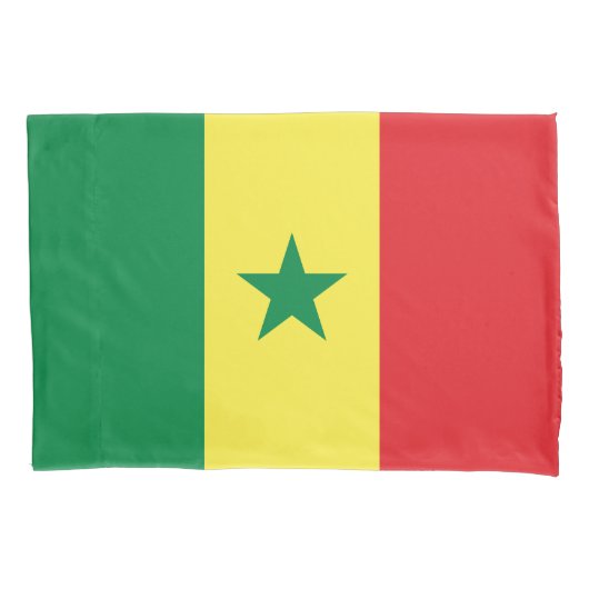 Flagge des Senegal Kissenbezug (Vorderseite)