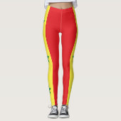 Flagge des Senegal Leggings (Vorderseite)