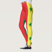 Flagge des Senegal Leggings (Links)