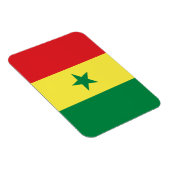 Flagge des Senegal Magnet (Rechte Seite)