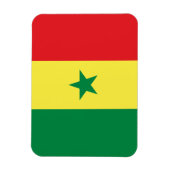 Flagge des Senegal Magnet (Vertikal)