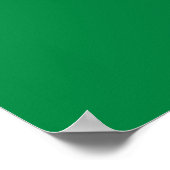 Flagge des Senegal Poster (Ecke)