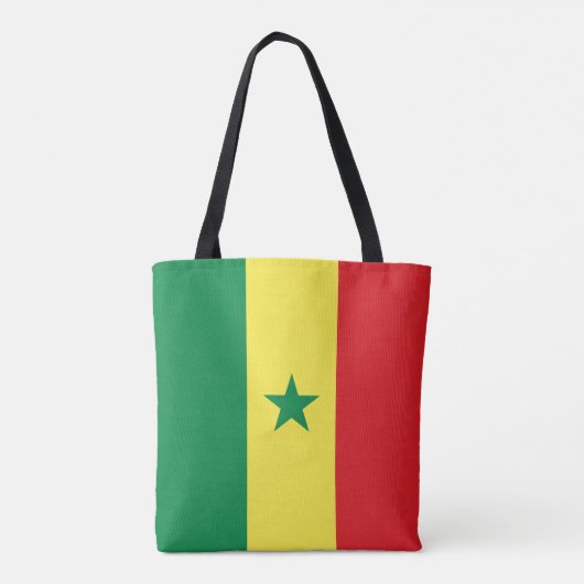 Flagge des Senegal Tasche (Rückseite)