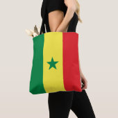 Flagge des Senegal Tasche (Von Nahem)