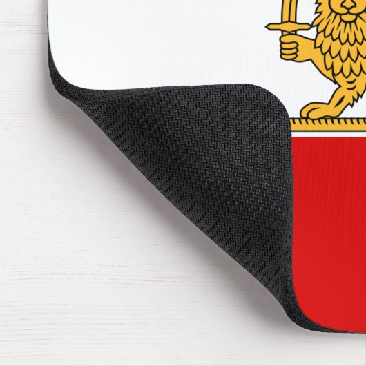 Flagge des Shah von der Iran (1964-1980) Mousepad (Ecke)