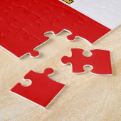 Flagge des Shah von der Iran (1964-1980) Puzzle (Seite)