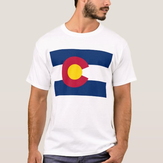 Flagge des Shirts Colorado T (Vorderseite)