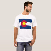 Flagge des Shirts Colorado T (Vorne ganz)