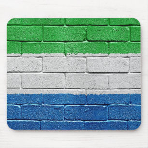 Flagge des Sierra Leone Mousepad