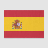 Flagge des spanischen Gewebspapiers