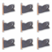 Flagge des Staat Alaska Aufkleber (Vorderseite)