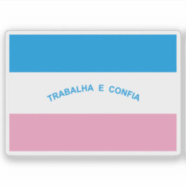 Flagge des Staat Espírito Santo, Brasilien Aufkleber