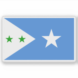 Flagge des Staat Galmudug, Somalia (2015-2015) Aufkleber