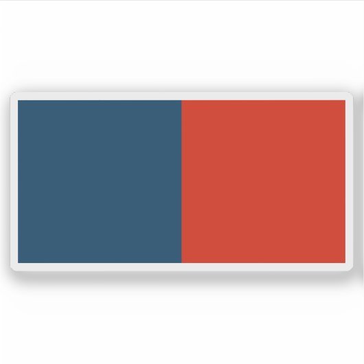 Flagge des Staat Haitis (1806-1811) Aufkleber (Vorderseite)