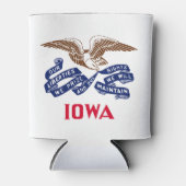Flagge des Staat Iowa Dosenkühler (Vorderseite)