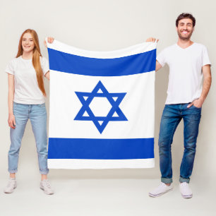 Flagge des Staat Israel-Mediums Fleecedecke