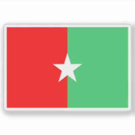 Flagge des Staat Jubaland, Somalia (1998-1999) Aufkleber