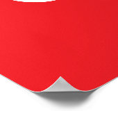 Flagge des Staat Maryland Poster (Ecke)