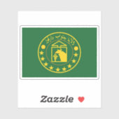 Flagge des Staat Süd-Darfur, Republik Sudan Aufkleber (Blatt)