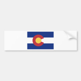 Flagge des Staat von Colorado Autoaufkleber