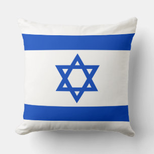 Flagge des Staat von Israel Kissen