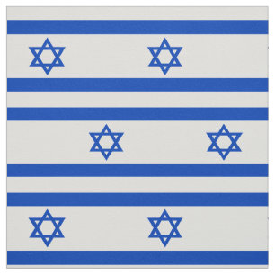 Flagge des Staat von Israel Stoff
