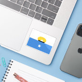 Flagge des Staat von Maakhir, Somalia (2007-2008) Aufkleber (Laptop mit iPhone)