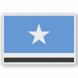 Flagge des Staat von Maakhir, Somalia (2008-2009) Aufkleber