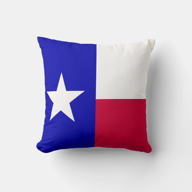 Flagge des Staat von Texas Kissen (Vorderseite)