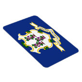 Flagge des Staates Connecticut Magnet (Rechte Seite)