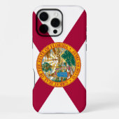 Flagge des Staates Florida iPhone Hülle (Rückseite)