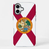 Flagge des Staates Florida iPhone Hülle (Rückseite)