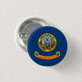 Flagge des Staates Idaho Button (Vorne & Hinten)