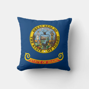 Flagge des Staates Idaho Kissen